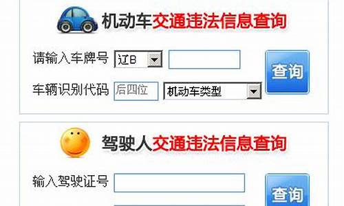 辽宁省车辆违章查询_辽宁省车辆违章查询官网